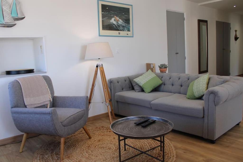 « L'Oceanix » Vue Grande Plage 2Ch Wifi Quiberon Eksteriør bilde