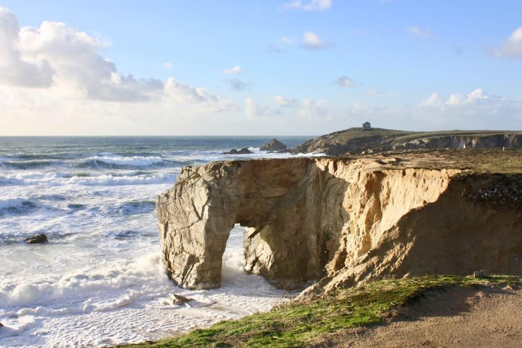 « L'Oceanix » Vue Grande Plage 2Ch Wifi Quiberon Eksteriør bilde