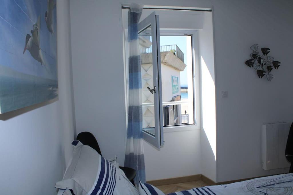 « L'Oceanix » Vue Grande Plage 2Ch Wifi Quiberon Eksteriør bilde