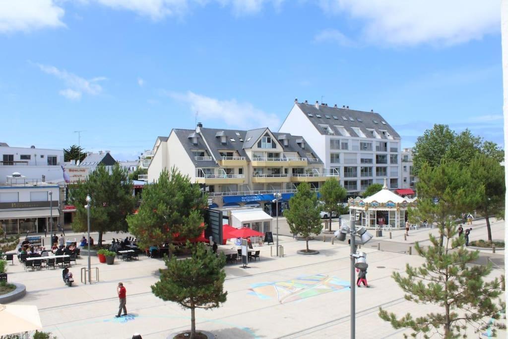 « L'Oceanix » Vue Grande Plage 2Ch Wifi Quiberon Eksteriør bilde