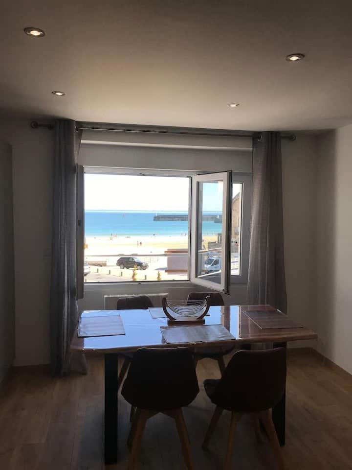 « L'Oceanix » Vue Grande Plage 2Ch Wifi Quiberon Eksteriør bilde